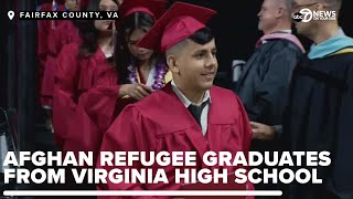 Afghan refugee overcomes challenges and graduates from Fairfax County high school [upl. by Down622]