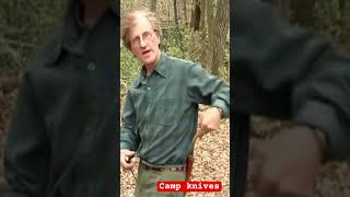 Cliff Jacobson Forgotten Skills Camp Knives bushcraft survival camping outdoors knifeskills [upl. by Galitea]