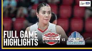 CHERY TIGGO vs GALERIES TOWER  FULL GAME HIGHLIGHTS  2024 PVL ALLFILIPINO CONFERENCE APR 25 2024 [upl. by Yrrap668]