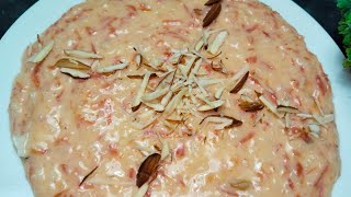 Gajrela Bananye ka simple tarika healthy tasty gajrela recipe Winter recipe by new dishes channel [upl. by Atnaloj]