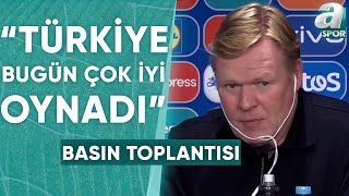 Hollanda 21 Türkiye Ronald Koeman Maç Sonu Basın Toplantısı  A Spor  Milli Maç Özel  07072024 [upl. by Jaddo]