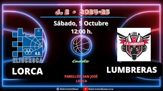 Baloncesto Cadete AD Eliocroca Lorca  CB Lumbreras [upl. by Proffitt]