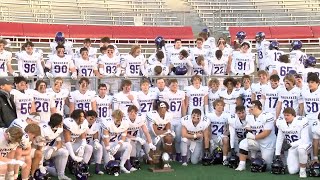 Badger hangs on to beat Waunakee in WIAA State Football Division 2 Championship [upl. by Brownson]