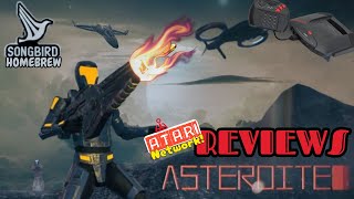 Asteroite Atari Jaguar Homebrew Review [upl. by Molli]