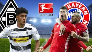 GLADBACH vs FC BAYERN MÜNCHEN Bundesliga Orakel 19032017 01 [upl. by Lanae]