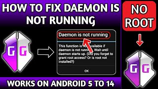 How to Fix Game Guardian Daemon Is Not Running  Works on All Android Versions [upl. by Doolittle985]