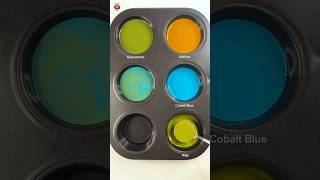 Color mixing 1  Liquid paint mixing ASMR colormixing paintmixing mixedcolors asmr [upl. by Picco377]