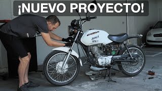 Honda Cargo CAFÉ RACER Nuevo proyecto Ep1 [upl. by Vivica255]