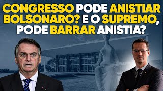 Se o Congresso anistiar Bolsonaro STF vai barrar anistia [upl. by Hgielsel]