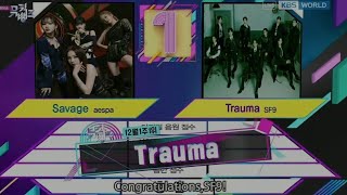 SF9 Trauma first win 🎊 well deserved sf9 اسافناين kpop fantasy SF95thWin TRAUMA1stWin [upl. by Adnorrahs774]