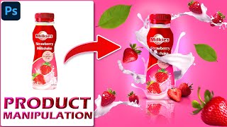 Creative Product Manipulation in Photoshop Easy Tutorial photoshop [upl. by Nimrahc]