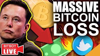 11 Billion BITCOIN Loss  Elon Musk Pumping NFTs on Twitter [upl. by Benito319]