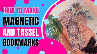 How to Make Magnetic and Double Sided Bookmarks to Sell on Etsy [upl. by Faline709]