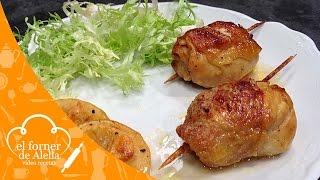 Rollitos de Pollo con Jamón y Queso [upl. by Ecallaw165]