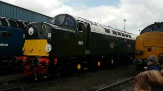 HD 40013 D213 Andania at Crewe Gresty Bridge open day 2372016 [upl. by Burtis]