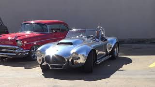 1000HP TWIN SUPERCHARGED CAMMER 427 SOHC 1965 Shelby Cobra Kirkham [upl. by Kcirdahc]