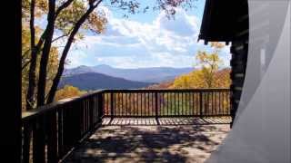 1049 Rockwater Rd Ellijay GA  LOG HOME WITH AWESOME VIEW amp WATERFALL [upl. by Fulmer]