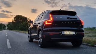 Volvo XC40 Recharge Twin AWD 408 HP  0100 kmh 50120 kmh [upl. by Elleval]