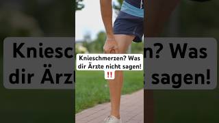 Knieschmerzen und falsche Diagnosen Was dir Ärzte nicht sagen 🤔 knieschmerzen knie [upl. by Abdel430]