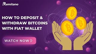 How to Deposit amp Withdraw coins on Remitano [upl. by Ingar]