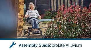 proLite Alluvium Folding Wheelchair  CareCo Assembly Guide [upl. by Shawna769]