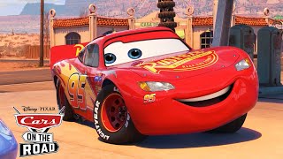 Best of Lightning McQueen from Cars on the Road  Pixar Cars [upl. by Ytram]