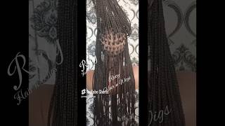 30in Tribal Braidsbulkorders gluelessunit tribalbraids wigmaker feedinbraids trendingstyles [upl. by Pisarik]