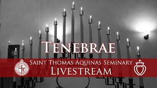 Tenebrae of Good Friday  4723  St Thomas Aquinas Seminary [upl. by Eet876]