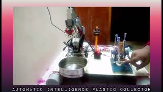 Automated Intelligence Plastic Collector  Working Model  Plastic Waste Collector  Brain O Chem [upl. by Venola]