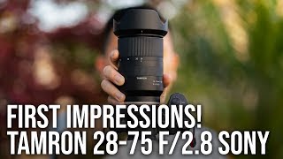 Tamron 2875mm f28  Sony a7III  REAL WORLD WEDDING SAMPLE FOOTAGE UPDATE IN DESCRIPTION BOX [upl. by Trebron34]