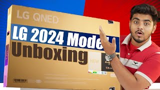 LG QNED 4K Smart TV 2024 Model Unboxing and Initial Impressions [upl. by Mella]