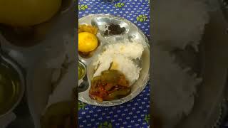 Traditional south indian Rice with curries and Ghee healthy meal [upl. by Attinahs147]