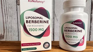 Review  Berberine HCL Supplement 1500mg Capsules [upl. by Nonnaer687]