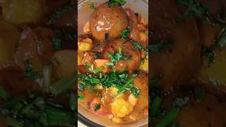 Bread crumbs se banaye manchuriyan madhyapradeshspecial food😋😋 mpstreetfood dailyshorts 🥰🥰🥰 [upl. by Helbonia]