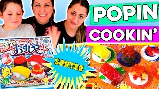 POPPIN COOKIN Comida Japonesa  SORTEO Sushi CANDY KIT [upl. by Nawj112]