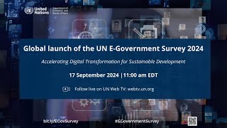 EGovernment Report Accelerating Digital Transformation for Sustainable Development [upl. by Ellenrahc]