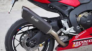 Honda CBR 1000 RR sc77 Exan XOval Black Soundcheck [upl. by Gibert]