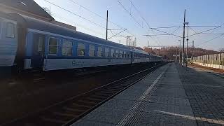 Rychlík KlatovyPraha Smíchov Ejpovice českédráhy train video [upl. by Nwatna]