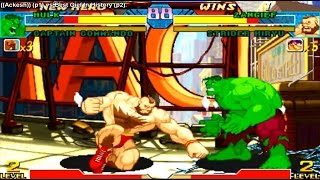 Marvel vs Capcom  Ackesh United Kingdom vs Best Gief In History Usa [upl. by Siroled]