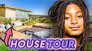 Willow Smith  House Tour  Her New Malibu Mansion [upl. by Hussar]