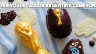 HACEMOS HUEVOS DE PASCUAS DE ARGENTINA CAMPEON MUCHACHOS [upl. by Grane]