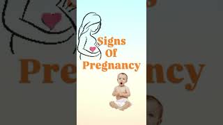 Pregnancy Signs  First Trimester  Complete amp Easy Explanation with diagram💥 obs pregnancy sign [upl. by Noside]