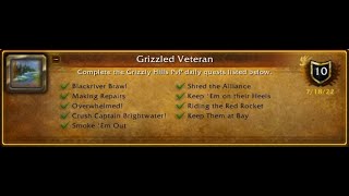 Achievement Grizzled Veteran World of Warcraft Wrath of the Lich King [upl. by Anaderol795]