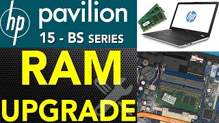 HP Pavilion 15 BS 📢 RAM UPGRADE [upl. by Ignacio]