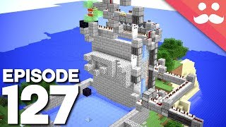 Hermitcraft 5 Episode 127  FULLY AUTO COBBLE FARM [upl. by Angie]