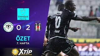 MERKUR BETS  T Konyaspor 02 Beşiktaş  HighlightsÖzet  Trendyol Süper Lig  202324 [upl. by Lanuk541]