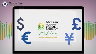 How to Open a MultiCurrency Meezan Roshan Digital Account [upl. by Aruam]