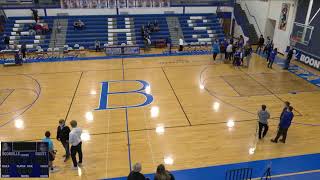 Boonville High vs Versailles High Varsity Womens Basketball [upl. by Hanoy440]