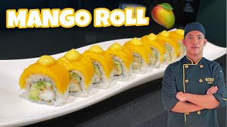 MANGO ROLL  IDEA SUSHI [upl. by Yv394]