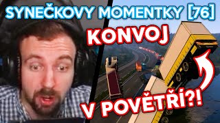 CELÝ KONVOJ VYLETĚL DO POVĚTŘÍ  Synečkovy Momentky 76 [upl. by Wallack]